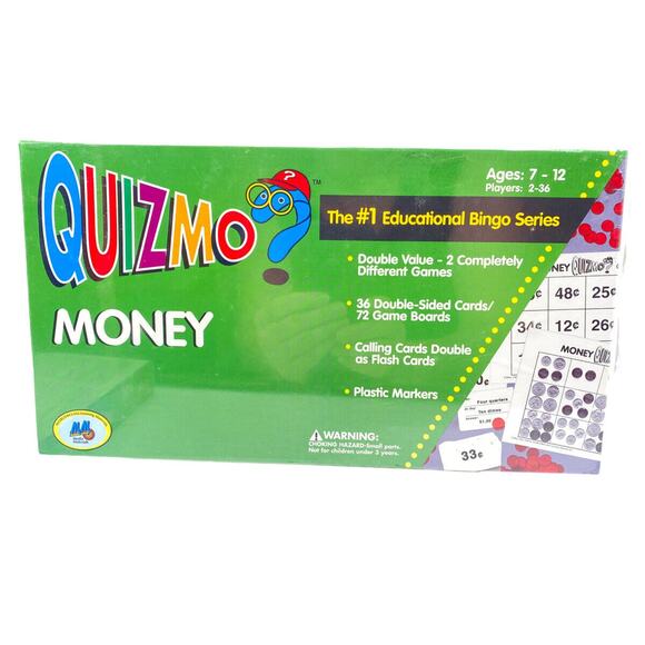Quizmo Money, WorldClass Learning, Factory Sealed 2005 - Picture 1 of 6